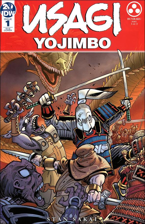 Usagi Yojimbo (2019) issue 1-C Walter Simonson 1:25 Cover
