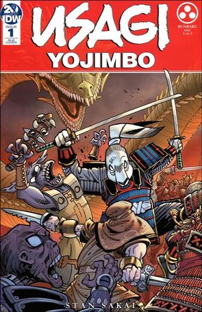 Usagi Yojimbo (2019) issue 1-C Walter Simonson 1:25 Cover
