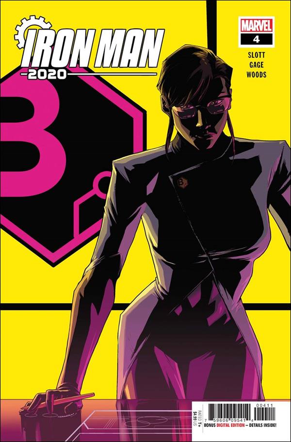 Iron Man 2020 (2020) issue 4 Pete Woods Cover