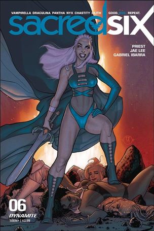 Sacred Six issue 6-B Stephane Roux Cover