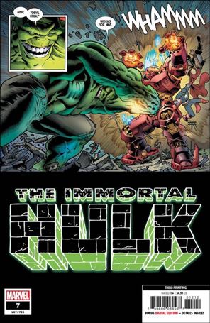 Immortal Hulk issue 7-F Joe Bennett Cover (3rd Printing)