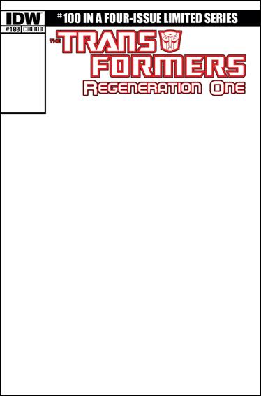 Transformers: Regeneration One issue 100-E Herb Trimpe 1:25 Hand-Sketched Cover