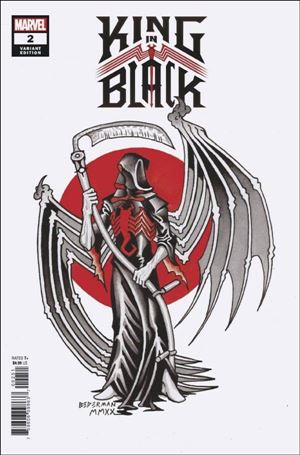 King in Black issue 2-B Ian Bederman Tattoo Cover