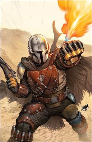 Star Wars: The Mandalorian issue 1-T David Nakayama Pastime Comics Virgin Cover 