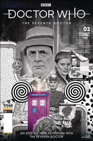 Doctor Who: The Seventh Doctor: Operation Volcano issue 3-B Will Brooks Photo Cover