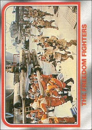 Star Wars: The Empire Strikes Back: Series 1 (Base Set) card 35 The Freedom Fighters