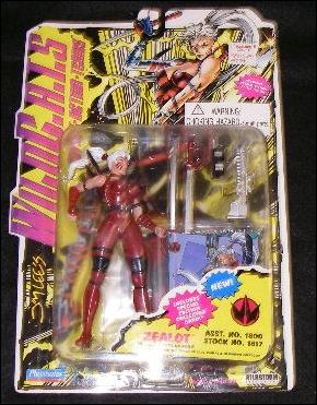 Jim Lee's WildC.A.T.s figure 1817 Zealot (in Classic Coda Uniform)
