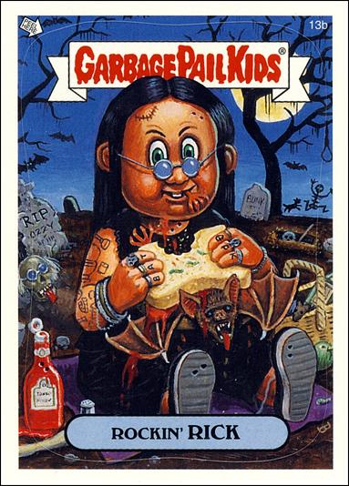 Garbage Pail Kids All-New Series 2 (Base Set)   card 13b Rockin' Rick