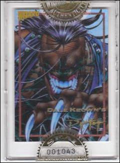 Wizard: Image Series 2 (Promo) card 1-B Dale Keown's Pitt (Gold Foil Sealed & #'d)