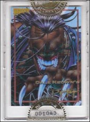 Wizard: Image Series 2 (Promo) card 1-B Dale Keown's Pitt (Gold Foil Sealed & #'d)