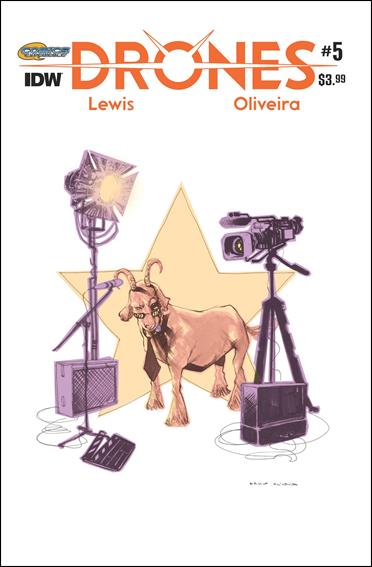 Drones issue 5-B Bruno Oliveira Subscription Cover
