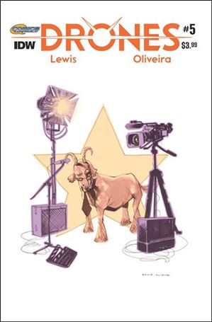 Drones issue 5-B Bruno Oliveira Subscription Cover