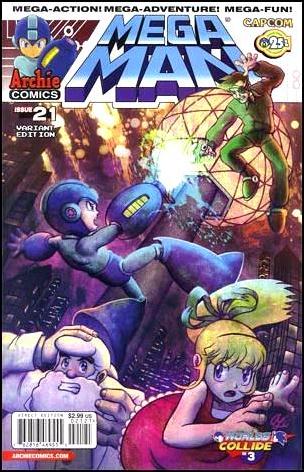 Mega Man issue 21-B Alice Meichi Li Cover