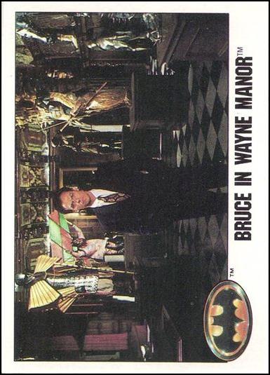 Batman (Collectors' Edition Set) card 23 Bruce in Wayne Manor