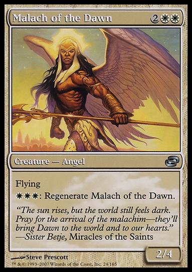Magic the Gathering: Planar Chaos (Base Set) card 24 Malach of the Dawn