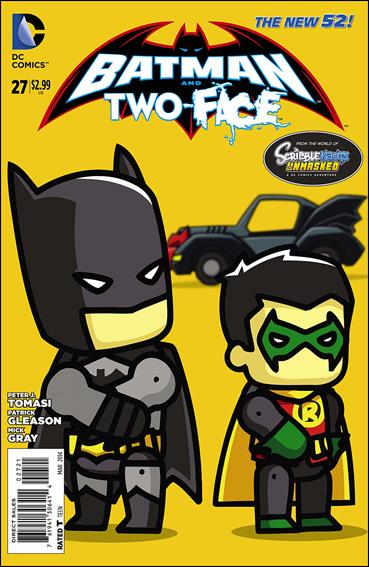 Batman and Robin (2011) issue 27-B Jon Katz 1:25 Scribblenauts Cover