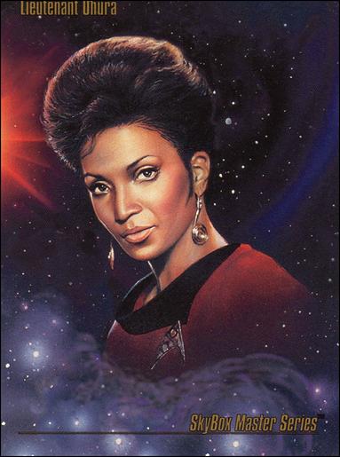 Star Trek Master Series: Series 1 (Promo) card nn-3 Lieutenant Uhura
