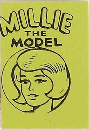Marvel Mini-Books: Millie the Model issue nn-C Lime Green Cover