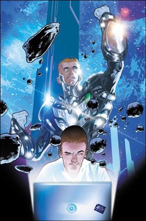 Starborn issue 1-G 1:300 Virgin Cover (Signed by Stan Lee)
