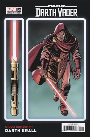 Star Wars: Darth Vader issue 25-C Chris Sprouse Choose Your Destiny Cover