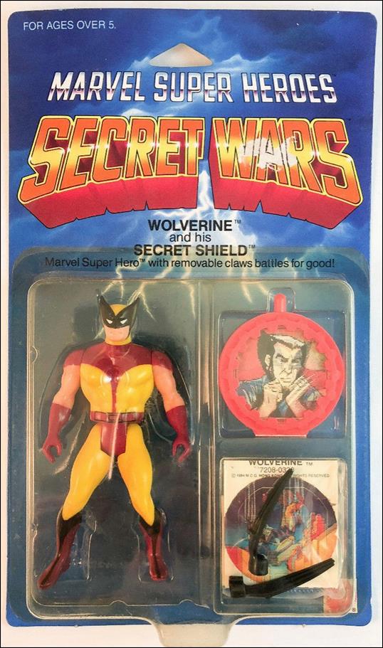 Marvel Super Heroes Secret Wars figure 14 Wolverine w/ Black Claws