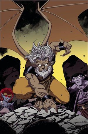 Gargoyles: Dark Ages issue 1-N Drew Moss 1:20 Virgin Cover