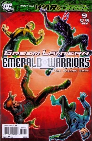 Green Lantern: Emerald Warriors issue 9-C Miguel Sepulveda Red Cover (2nd Printing)
