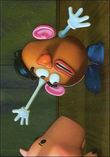 Toy Story Series 1 (Foil Embossed Card Subset) card F2 Mr. Potato Head