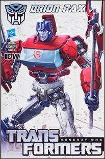 Transformers Spotlight: Orion Pax issue nn-E Hasbro Comic Pack Cover