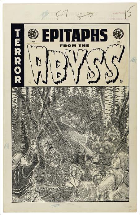 Epitaphs from the Abyss (2024) issue 4-D James Stokoe B&W 1:20 Cover
