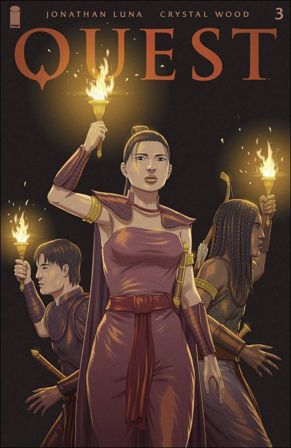 Quest (2023/08) issue 3 Jonathan Luna Cover