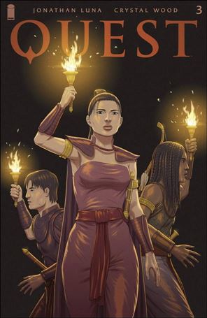 Quest (2023/08) issue 3 Jonathan Luna Cover