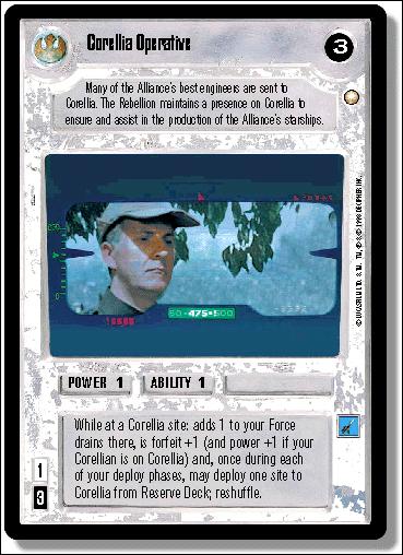 Star Wars: Special Edition Limited (Base Set) card 197 Corellia Operative