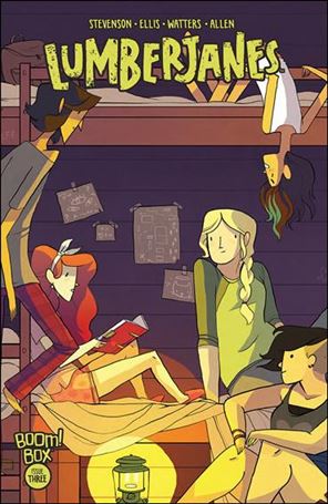 Lumberjanes issue 3 Noelle Stevenson Cover