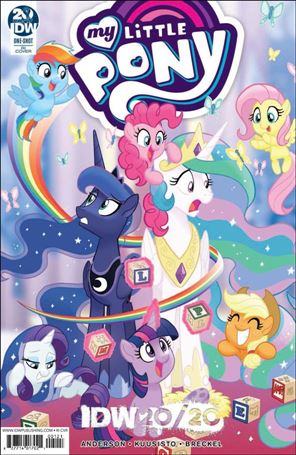 My Little Pony: Friendship is Magic 20/20 issue One-Shot-B Tony Fleecs 1:10 Cover