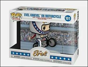 POP! Rides figure 101 Evel Knievel on Motorcycle