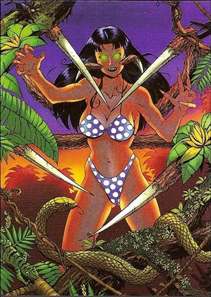 Widow Special Edition Collector's Card Set (2015) card 31 Terror in the Tropics
