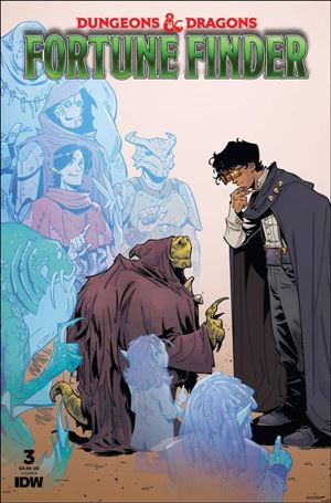 Dungeons & Dragons: Fortune Finder issue 3-B Joe Jaro Cover