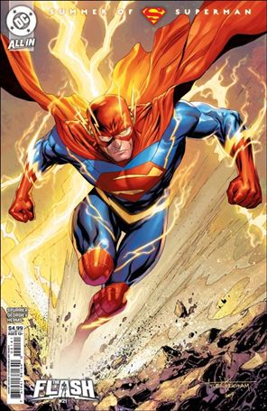 Flash (2023) issue 21-D Tyler Kirkham Supersmash-Up Cardstock Cover