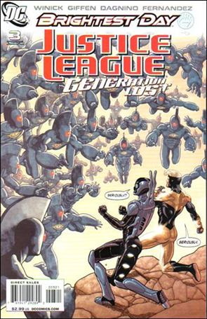 Justice League: Generation Lost issue 3-B Kevin Maguire 1:25 Cover