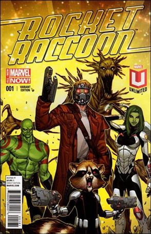 Rocket Raccoon (2014) issue 1-R Sara Pichelli Marvel Unlimited Cover