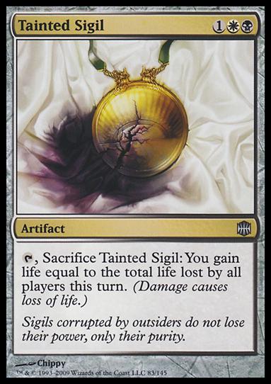 Magic The Gathering: Alara Reborn (Base Set) card 83 Tainted Sigil
