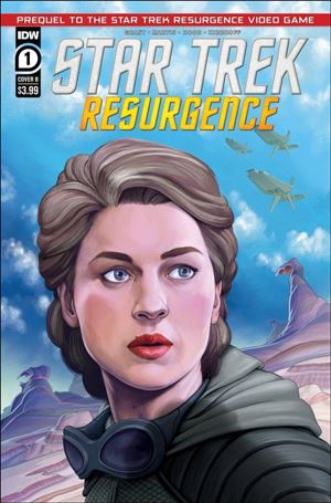 Star Trek: Resurgence issue 1-B Malachi Ward Cover