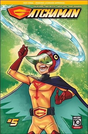 Gatchaman issue 5-C Francine Delgado Jinpei the Swallow 1:10 Cover