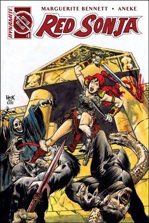 Red Sonja (2016/01) issue 1-U Robert Hack Cover (2nd Printing)