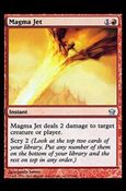 Magic the Gathering: Fifth Dawn (Base Set) card 73 Magma Jet