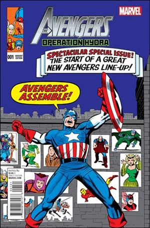 Avengers: Operation Hydra issue 1-B Jack Kirby Cover