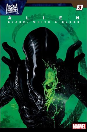 Alien: Black, White & Blood issue 3-C Jonas Scharf 1:25 Cover
