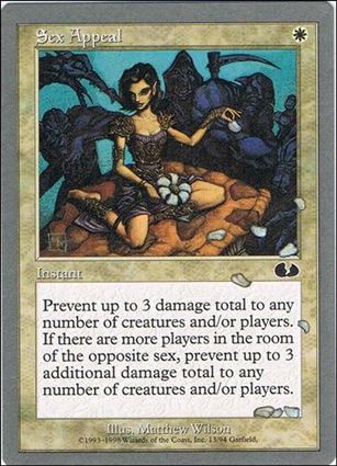 Magic the Gathering: Unglued (Base Set) card 13 Sex Appeal