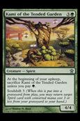 Magic the Gathering: Saviors of Kamigawa (Base Set) card 134 Kami of the Tended Garden